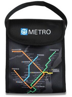 MONTREAL STM metro lunch bag